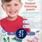Honest Training Pants, Unicorns, 3T/4T, 23 Count